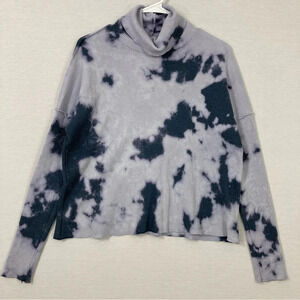 Sol Angeles x Anthropologie Tie Dye Cowl Neck Ultra Soft Stretch Sweater XS